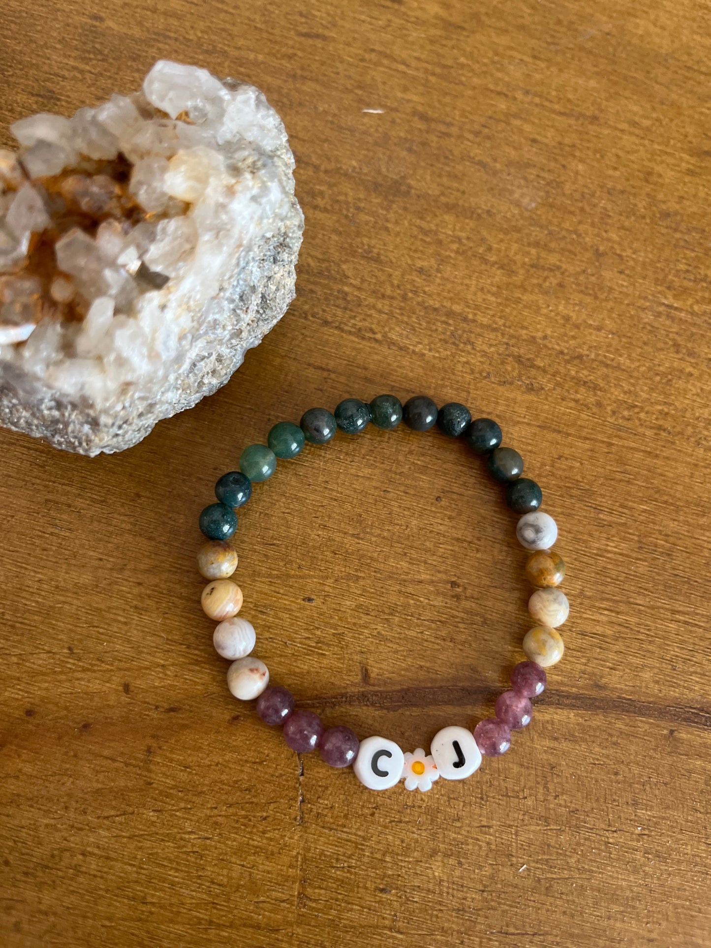 Pulsera Constelación 2 letras